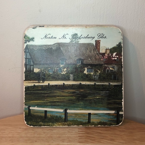 Set of 6 vintage historical European coasters GUC - Picture 5 of 8